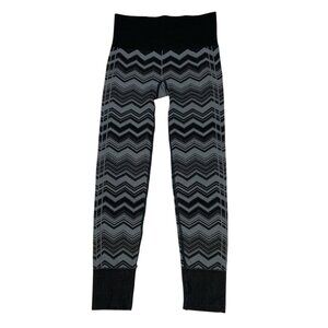 Lululemon Ebb To Street Pant Legging 2 Black Gray Heathered Slate Mid Rise Yoga